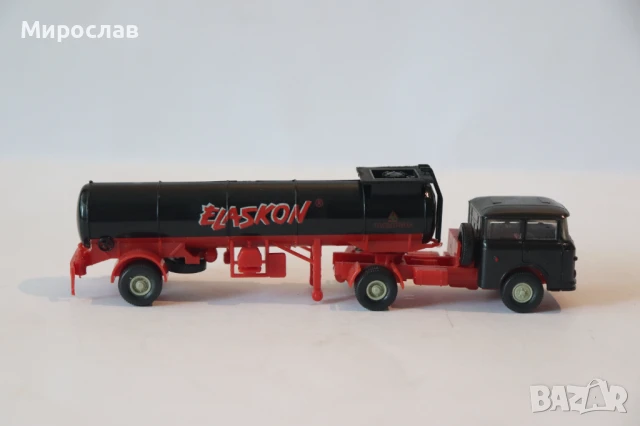 PERMOT PREFO SKODA H0 1/87 МОДЕЛ ЦИСТЕРНА КАМИОН КОЛИЧКА, снимка 6 - Колекции - 50566795