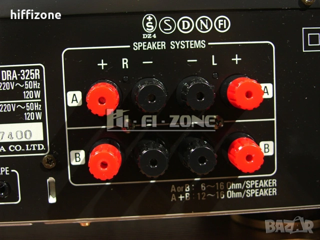 Ресивър  Denon dra-325r , снимка 8 - Ресийвъри, усилватели, смесителни пултове - 54061369