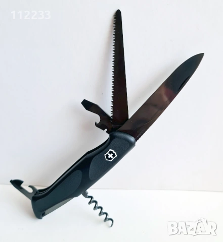 Victorinox Ranger Grip 55 Onyx Black, снимка 4 - Ножове - 53538762