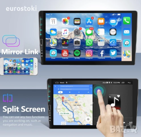 HODOZZY мултимедия за Peugeot 408/308/308 SW 2008-2015, 2+64GB, Android 13, Carplay/Android Auto, снимка 7 - Аксесоари и консумативи - 50980360