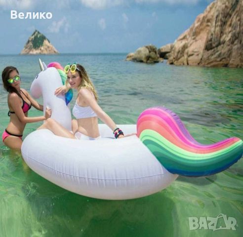 Плувайте с комфорт и стил с нашите надуваеми шезлонги-Фламинго, Еднорог или Лебед, снимка 3 - Уикенд почивки и екскурзии - 45549138
