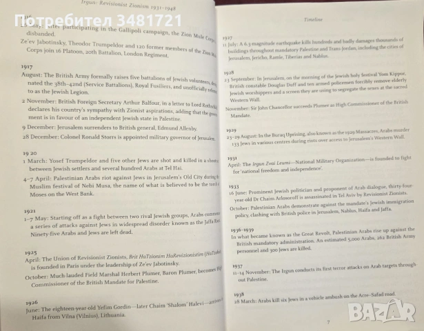 Irgun. Revisionist Zionism 1931-1948, снимка 4 - Художествена литература - 54167948