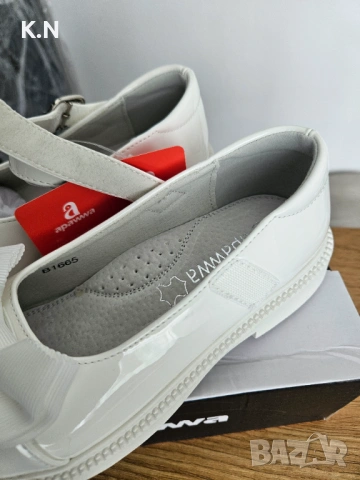 Детски пантофи, Бели, нови, снимка 2 - Детски пантофи - 54282766