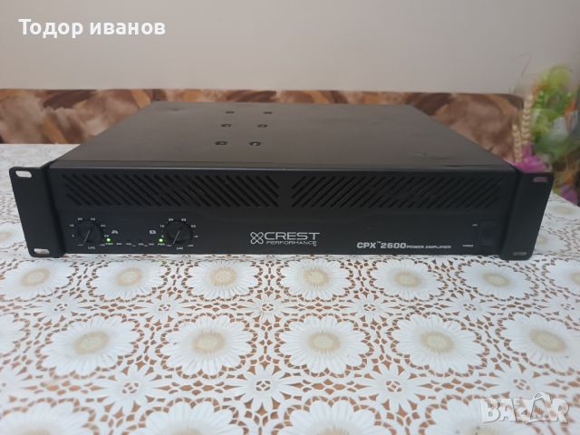 Сrest-cpx2600, снимка 1 - Ресийвъри, усилватели, смесителни пултове - 46748326