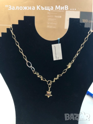 Златен Синджир 48см 14к 9.23гр , снимка 2 - Колиета, медальони, синджири - 52719017