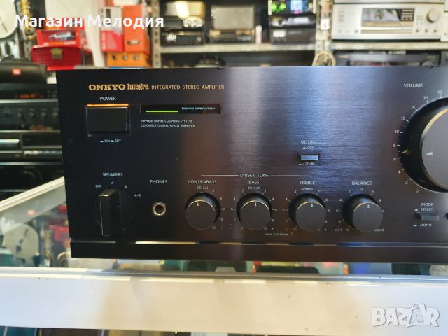 Усилвател ONKYO Integra A-8450   В перфектно техническо и много добро визуално състояние., снимка 3 - Гуми и джанти - 46776566