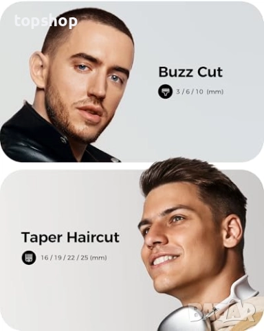 Чисто нова машинка за подстригване GLAKER Безжична професионална с 11 гребена и груминг ..., снимка 5 - Друго оборудване - 52048826