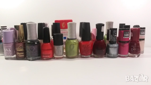 Лот 93 различни лакове за нокти - използвани малко или много, снимка 10 - Други - 54193551