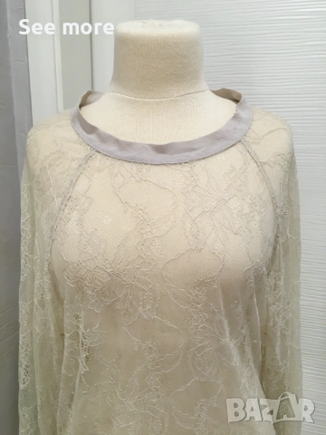 Bruuns Bazaar риза/блуза дантела S, снимка 2 - Ризи - 54000088