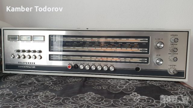 Telefunken  concertino 201v, снимка 1 - Радиокасетофони, транзистори - 45780430