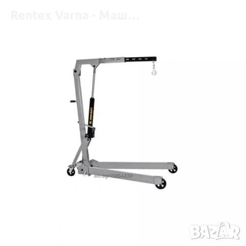 🏗️ Хидравличен кран за двигатели ПОД НАЕМ и ПРОДАЖБА!, снимка 2 - Подемници - 53349528