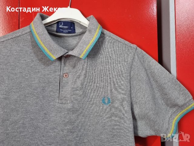 Мъжка оригинална блузка  FRED PERRY , снимка 4 - Тениски - 46318955