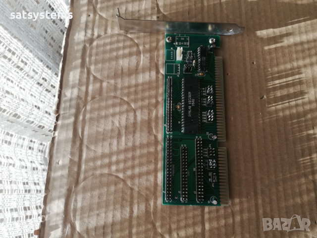 Symlab 82C202P Multi Controller 16-bit ISA IDE FLOPPY Card, снимка 6 - Други - 45011007