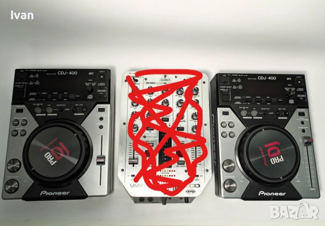 2x плеъра Pioneer CDJ-400 + кейс + кабели, снимка 10 - Ресийвъри, усилватели, смесителни пултове - 53327576