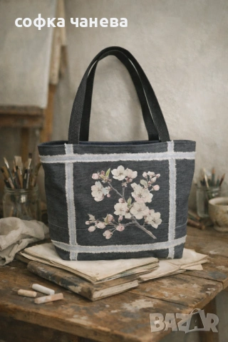 модерни чанти от деним, снимка 2 - Чанти - 53724686