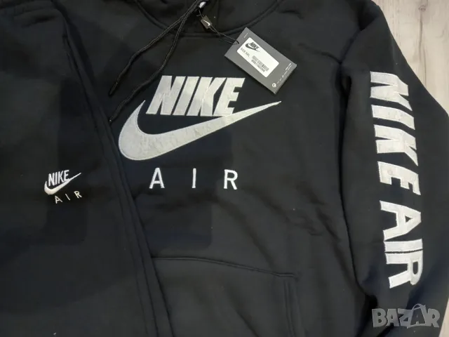 Nike - памучен ватиран екип 2ХЛ, снимка 4 - Спортни дрехи, екипи - 48144790