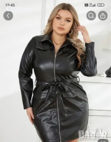 Рокли с дълъг ръкав , снимка 6 - Рокли - 50141742