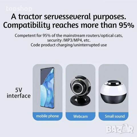 НОВО, ТЕСТВАНО UPS захранване, DC1036P 36W 10400mAh непрекъсваемо с 6 изхода, USB 5V DC 5V 9V 12V..., снимка 6 - Друга електроника - 50553868