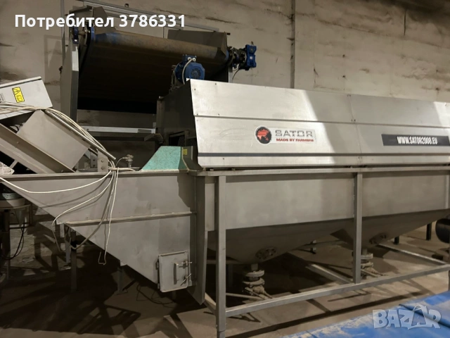 Миялна машина SATOR за кореноплодни, Картофи, Моркови и др., снимка 2 - Други машини и части - 53496640