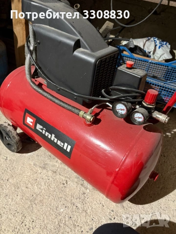Компресор 50л като нов.