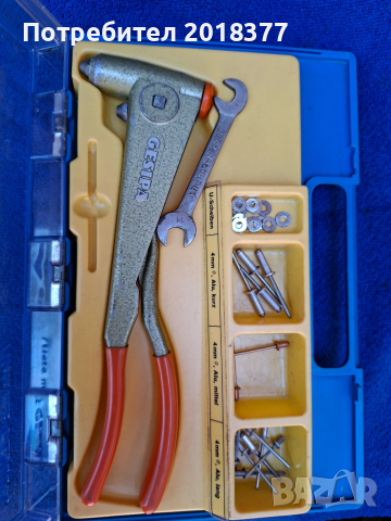 GESIPA Nietboy NTS -GERMANY/нитачка, снимка 2 - Други инструменти - 51650880