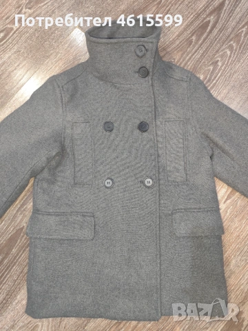 сиво палто на H&M