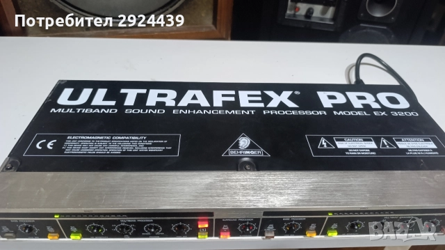 BEHRINGER ULTRAFEX PRO EX 3200, снимка 6 - Аудиосистеми - 52791117