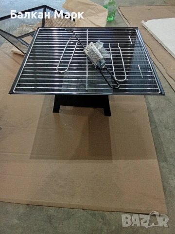 Grillstar Огнище с Грил (43х43 см), снимка 4 - Барбекюта - 53971131