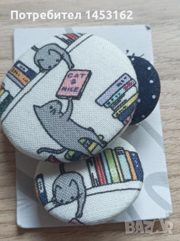 Авторски лот брошки"Котета", снимка 3 - Други - 51863471