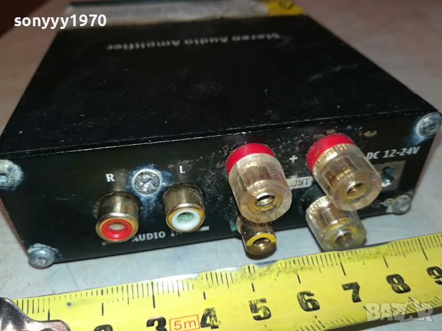 12-24v stereo amplifier 0504241529, снимка 4 - Ресийвъри, усилватели, смесителни пултове - 45131574