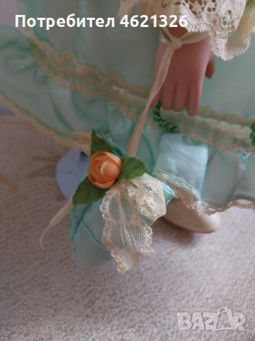 Порцеланова кукла Рона Leonardo колекционерско издание, снимка 12 - Декорация за дома - 52056431