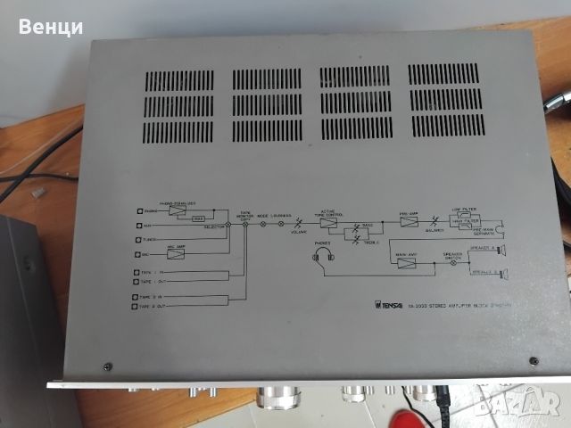 Tensai TA-2030 + Tensai TT-3045, снимка 6 - Ресийвъри, усилватели, смесителни пултове - 46628594