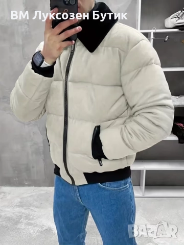 ❄️ Мъжко Луксозно Яке с Пух – За Изискан Мъж, снимка 2 - Якета - 52536662