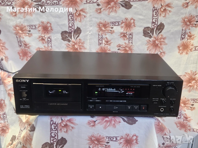 Касетен дек SONY TC-K520  В отлично техническо и визуално състояние., снимка 2 - Декове - 51126600