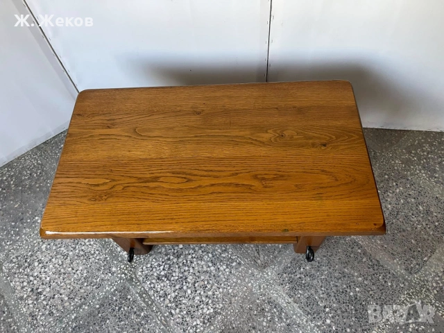 Дъбова холна маса, снимка 3 - Маси - 53391279