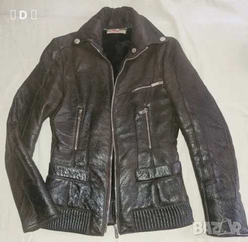 VERSACE оригинално кожено яке С-ХС