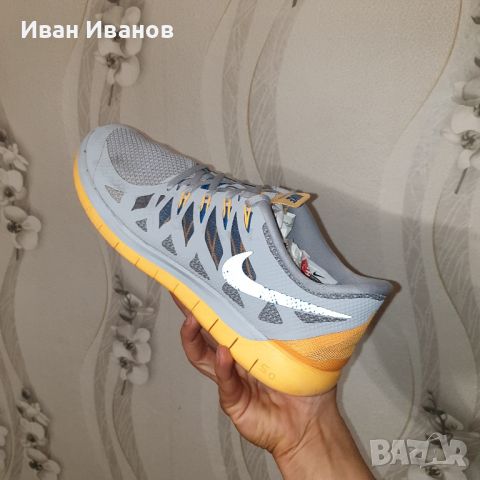 маратонки Nike 5.0 Wolf Grey/Atomic  номер 47-47,5, снимка 14 - Маратонки - 44216221