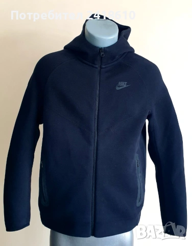 Nike Tech Full Zip Hoodie Kids XL  158 - 170  ОРИГИНАЛ! Детски Суитшърт!, снимка 2 - Спортни дрехи, екипи - 53337463