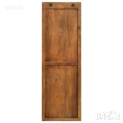 vidaXL Закачалки за стена, 2 бр, 36x3x110 см, регенерирано дърво масив（SKU:337067）, снимка 3 - Други - 48979296