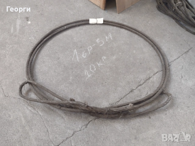 Стоманени въжета, снимка 16 - Други машини и части - 53811296