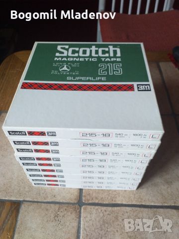 Scotch -магнетофонни ролки 18 см, снимка 1 - Декове - 45542755