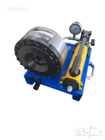 Ръчна хидравлична преса за пресоване (стискане) на маркучи, снимка 6 - Други машини и части - 50921555