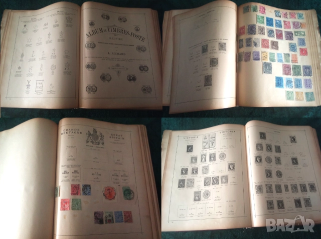 МЕЖДУНАРОДЕН ПОЩЕНСКИ АЛБУМ НА - 19-ТИ ВЕК, снимка 7 - Филателия - 52183437