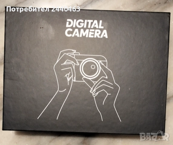 Digital Camera 4K for Photography Vlogging: 64MP Compact Photo Camera for Video 180° фотоапарат, снимка 2 - Фотоапарати - 53600777