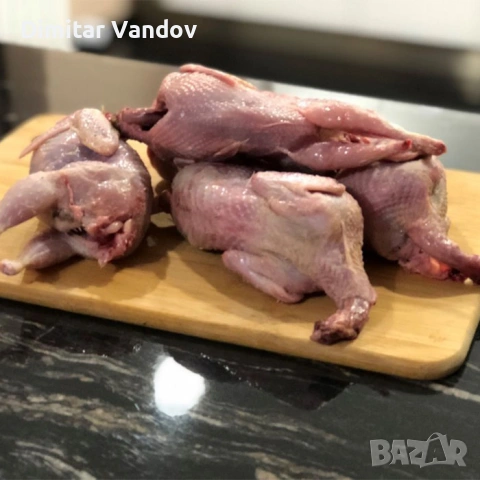 Пресно пъдпъдъче месо 