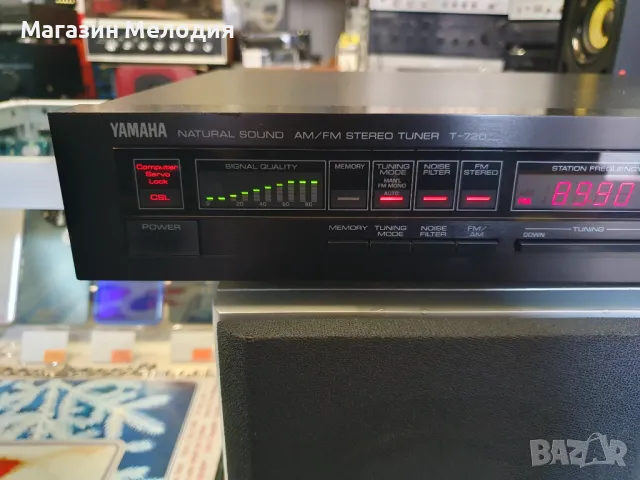 Тунер Yamaha T-720 В отлично техническо и визуално състояние., снимка 3 - Декове - 49707810