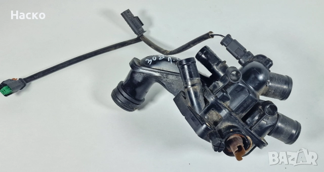 Корпус Фланец Термостат Пежо 308 3008 5008 508 207 208 Ситроен Мини 1.6 Peugeot Citroen C3 C4 Mini 