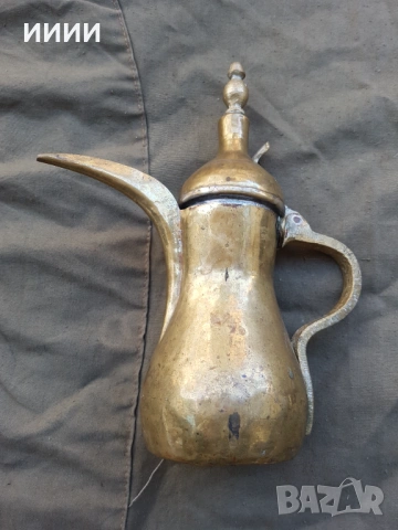 Османски чайник кафеник ибрик , снимка 3 - Антикварни и старинни предмети - 53864742