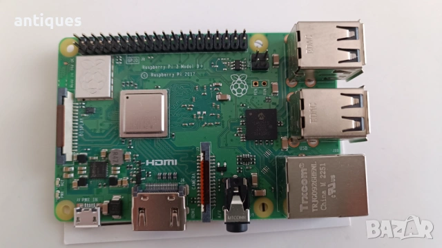 Raspberry Pi 3 B+  - Чисто нов - Single-board computer, снимка 4 - Други - 53730386