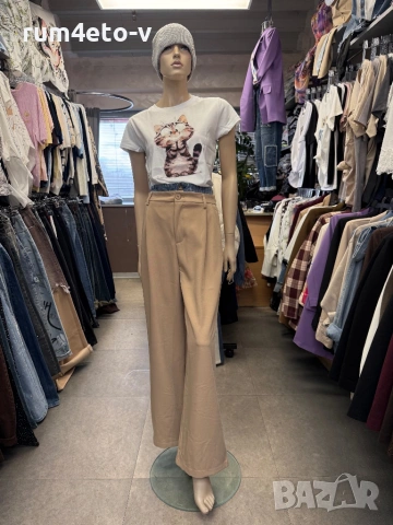 Комплект от сако с деним и панталон , снимка 4 - Комплекти - 53611368